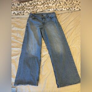 American Eagle Outfitters Medium Blue Straight Leg Jeans